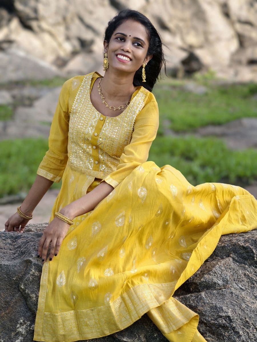 Noor Anarkali Suit Set