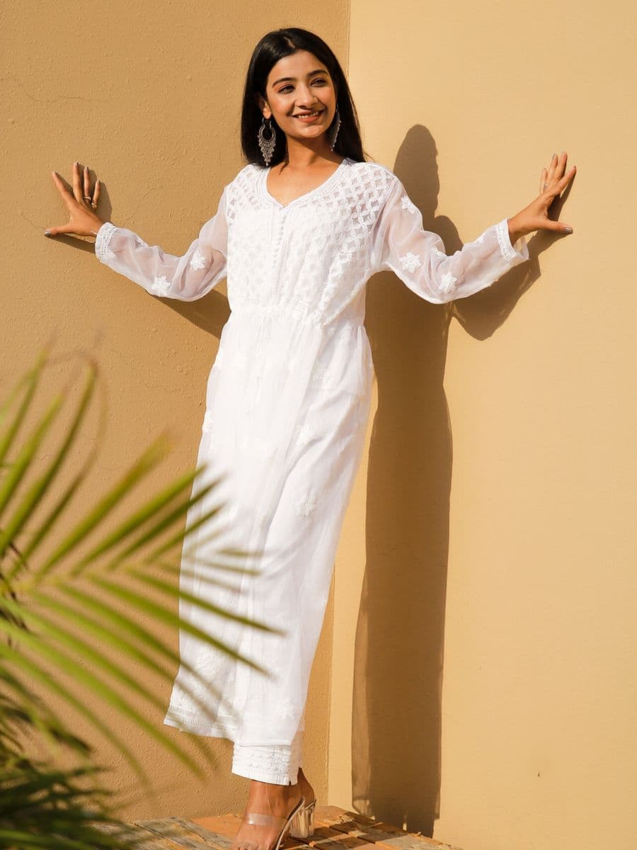 Rehana Chikankari Kurta